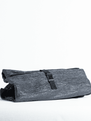 Grey Leather Handbag