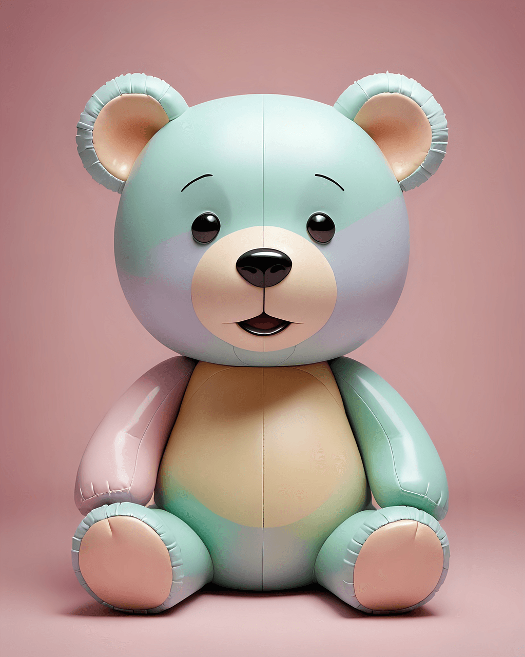 Sky Blue Teddy Toy